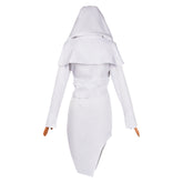 Arcane: League Of Legends 2 (2024) Mel White Hooded Dress Outfits Cosplay Costume